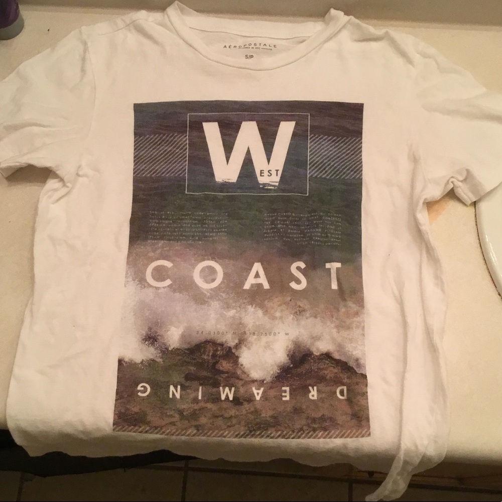 Aeropostale White T-Shirt